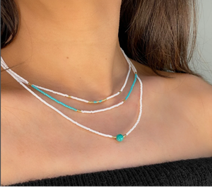 Handmade Bliss Summer Jewellery, Boho Jewellery Handmade <b>Alexandrite</b> Birthstone <b>Necklace</b> - Product Image 2