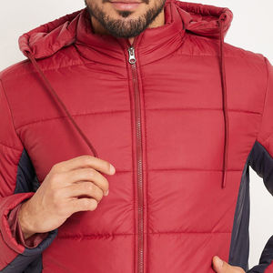 2025 Venta caliente invierno cálido a prueba de viento con capucha abrigo brillante Puffer hombre chaquetas al aire libre chaqueta gruesa Puffer, chaqueta de invierno para hombres - Product Image 2