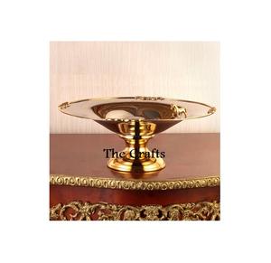 Cuenco para servir dulces de la mejor calidad, cuenco para aperitivos de postre de Color dorado de aluminio para el hogar, el Hotel y la boda - Product Image 2