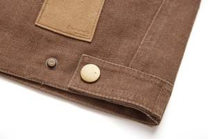 Veste bomber en laine et polyester en gros, respirante, écologique, coupe-vent, séchage rapide, veste de travail pour hommes, nouvelle collection hiver 2023 - Product Image 5