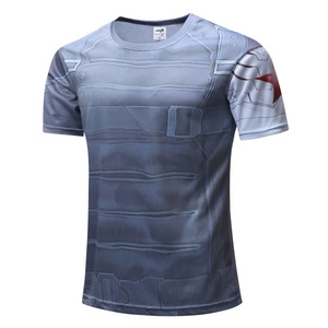 Camiseta de Verano para Hombre con Estampado 3D de Jesús, Estilo Cristiano, Manga Corta, 100% Algodón, Venta al Por Mayor - Product Image 3