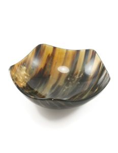 High Quality Buffalo Horn Salad Bowl Server Made From Natural Horn <b>Tableware</b> Combination for Dinnerware Used Bowl Custom logo - Product Image 2