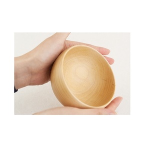 Miniensaladera de madera de acacia de tamaño personalizado, cuenco para servir fruta, muestra gratis, color madera natural, precio bajo - Product Image 3