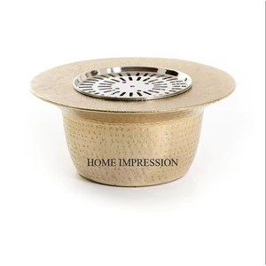 เครื่องทำความร้อนโลหะอัลลาห์ทนทานสีเงินทรงกลมสำหรับโรงแรมและร้านอาหารอุปกรณ์เครื่องครัวสำหรับงานหนัก - Product Image 6