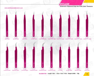 Pince à épiler d'extension de cils en acier inoxydable japonais de haute qualité - Product Image 5