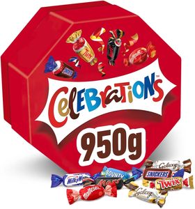 Celebrations Bulk <b>Chocolate</b> Box, 950g, Assorted <b>Chocolates</b> Gift Box with <b>Mini</b> <b>Chocolate</b> Bars & Biscuits, centrepiece - Product Image 5