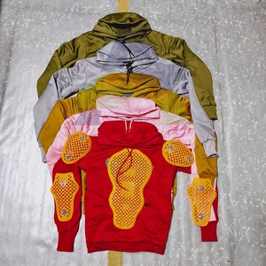 Nouveau sweat à capuche de moto vert olive, sweat à capuche de moto renforcé en aramide, sweat à capuche de moto blindé avec rembourrage rouge, sweat à capuche de moto protecteur - Product Image 3