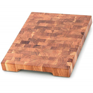 Juego de Tablas de Cortar Rectangulares Modernas Hechas a Mano con Madera de Bambú Orgánica, con Bandeja para Cortar y Servir, Tamaño Personalizable - Product Image 5