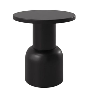 Table d'appoint au design exclusif avec revêtement en poudre noire meubles de salon de style moderne Table d'appoint de luxe sur mesure - Product Image 3