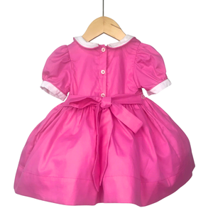 Vintage Smocked Dresses Baby Girls Dress Geometric Hand Smocked Children Clothing Toddler Girl Clothes Wholesale Vietnam - Product Image 2