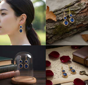 Vintage 925 Sterling Silver Dangle Drop <b>Earrings</b> with Pearl and Diamond Elegant <b>Fashion</b> Jewelry for Women for Weddings or Gifts - Product Image 4