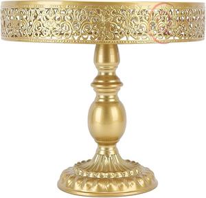 Base para Pastel de Metal Premium con Superficie Pulida Lisa, Perfecta para Exhibiciones de Repostería Profesional y Casera - Product Image 5