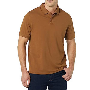 Polo de Golf para Hombre de Alta Calidad, Diseño Personalizado, Bordado, Estampado Corto, Patrón Sólido, Casual, Elegante, para Deportes - Product Image 1