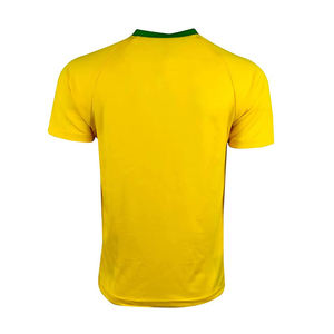 Maillot de sport pour homme, performance du Brésil, tailles adultes, manches courtes, t-shirt, maillot de football du Brésil, vente chaude - Product Image 4