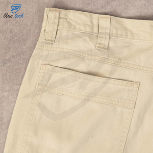 OEM Factory Men's Sporty Quick Dry Tactical Outdoor Cargo Shorts with Multi Pockets 100% Cotton Solid Casual Canvas Custom Logo - Product Image 5