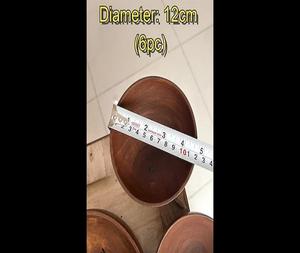 Bol en bambou fait à la main de couleur naturelle bol en bois écologique design vintage sans danger pour les aliments biologiques personnalisé fabriqué en gros - Product Image 3