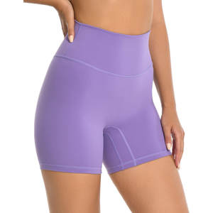 Pantalones cortos de Fitness de secado rápido transpirables y elásticos para mujer, mallas deportivas para correr y Yoga - Product Image 3