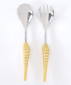 Elegante juego de servidor de pasteles de metal de acero inoxidable con mango Premium para servir postres en fiestas de bodas - Product Image 2