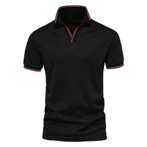 Chemises polo pour hommes, nouvelle tendance de la mode, coton de qualité supérieure, tissu tricoté sur mesure, grandes tailles - Product Image 2