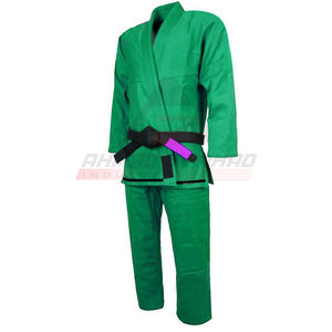 2025 Haute Qualité 100% Coton Jiu Jitsu Gi Uniforme Confortable Respirant Professionnel Arts Martiaux Porter Logo Personnalisé OEM Service - Product Image 4