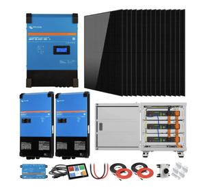 Kit solaire hors réseau Victron MultiPlus-II 5 kVA – Luxe abordable, Excellence abordable – Stockage d'énergie haute capacité - Product Image 1