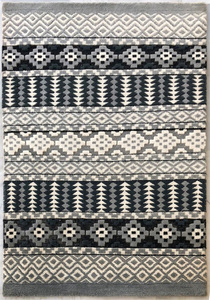 Tapis en laine noué à la main de conception traditionnelle moderne directement de l'usine pour le salon et de multiples utilisations intérieures - Product Image 4