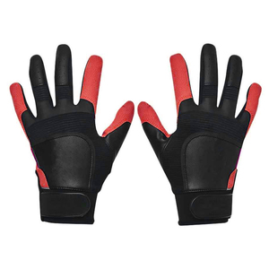 Guantes de béisbol de bateo de cuero de cabra logotipo personalizado cuero de PU cómodo guante de softbol PK tamaño personalizado disponible SAAR - Product Image 5