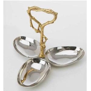 Utensilios de cocina de acero con espejo de diseño de Granada de tendencia superior para el hogar y cuencos de mesa de fiesta para decoración 6 piezas - Product Image 4