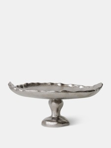 Assiette ronde en aluminium poli de style américain, création antique, écologique - Product Image 6