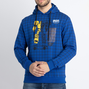 Sweats à capuche pour hommes sur mesure, confortables, respirants, nouveau style pour l'hiver, motif uni, teinture unie en stock - Product Image 1