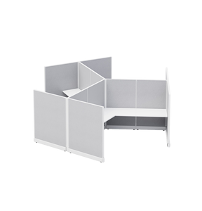 Système de cabines de bureau insonorisées OMNI pour plusieurs personnes, idéal pour les bureaux de télémarketing - Product Image 3