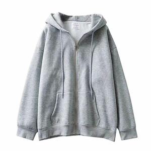 2026 Drawstring Hoodies Ribbed Cuff Sweatshirt <b>Crop</b> <b>Top</b> Pullover Women Short 100% Cotton Active Stretch Breathable Tassel - Product Image 4