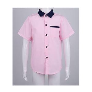 Meilleure vente Oversize décontracté à manches courtes chemise pour enfants élégant polo de couleur unie orienté vers l'exportation prix d'usine Bangladesh garçons - Product Image 3