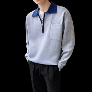 Suéteres para Hombre, Novedad 2025, Hechos de Algodón y Lana, Ligeros - Product Image 4