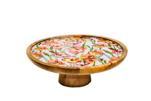 Beautiful <b>wooden</b> <b>cake</b> <b>stand</b> for birthday and anniversary <b>cake</b> cutting - Product Image 5