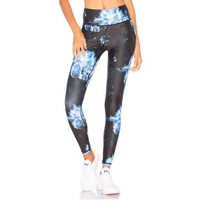 Leggings de sport pour femmes à taille haute, élastiques, unis, confortables, respirants, séchage rapide - Product Image 3