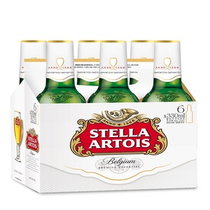 Para Stella Artois Cerveza Lager de alta calidad a granel 330ml de barril Empaquetado en cajas de cartón Disponible en latas y botellas a bajo precio - Product Image 4