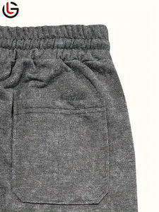 กางเกงวอร์มผ้าคอตตอนผ้าเฟรนช์เทอร์รี่สีจางจ็อกเกอร์แอซิดสำหรับผู้ชาย - Product Image 4