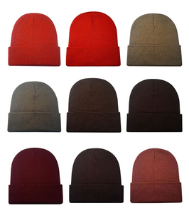 Gorro de punto de moda, cálido, suave y acogedor, forrado de lana, ajustable, elegante, para exteriores, para clima frío, para el invierno. - Product Image 1