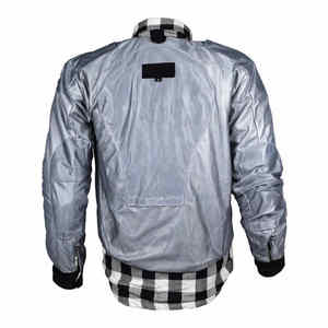 Chaqueta de Motociclista a Cuadros con Armadura CE, Ligera, Reforzada, de Algodón, para Hombre y Mujer, Personalizable, Talla Grande - Product Image 3