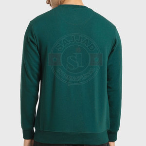 เสื้อกันหนาวสำหรับผู้ชาย,เสื้อวอร์มคอกลมแบบสวมหัวออกแบบโลโก้ได้ตามต้องการ - Product Image 2