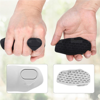 Guantes de Gimnasio Sin Dedos de Silicona, Antideslizantes, Personalizables, Portátiles, para Entrenamiento, Protección de Manos y Palmas, Levantamiento de Pesas, Fisicoculturismo