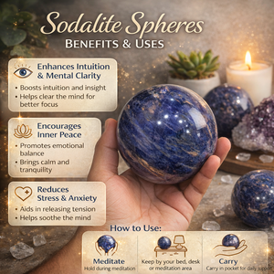 Esfera de Cristal de Sodalita Natural Pulida, Azul, de 5-7 cm, para Sanación, Reiki, Decoración, Piedra Preciosa al por Mayor, Estilo Mascota - Product Image 3