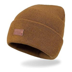 Gorro de punto de diseño personalizado de alta calidad para gorro elástico cálido Unisex - Product Image 1