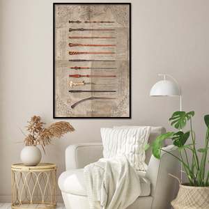 For Harry Potter Wand Chooses the Wizard <b>Poster</b> for Wall Decor Made of Durable Paper - Product Image 2