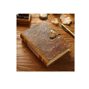 Leather <b>Journal</b> Notebook Wholesale <b>Journal</b> Vintage Leather Cover Book <b>Journal</b> Book Handmade Notes Cowhide Notebook <b>Cute</b> Carrying - Product Image 4
