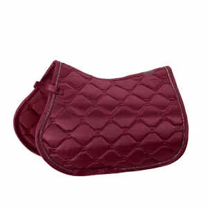 Horse Saddle Pads Custom Sweat-Wicking And Breathable Quilting Equestrian Racing Saddle Pad online Shop