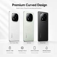 Smartphone Redmi Note 14 Pro+ 5G, Snapdragon 7s Gen 3 Quad-Core, appareil photo 50MP OIS, écran OLED 1.5K 120Hz 6.8 pouces, batterie 6200mAh, charge rapide 90W, IP68
