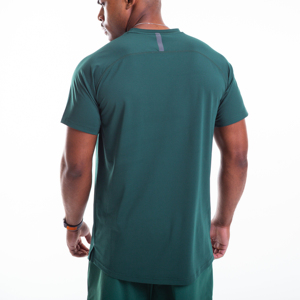 Conjunto Deportivo de Verano 2026 al por Mayor, Conjunto de 2 Piezas, Camiseta y Pantalones Cortos para Hombre, Algodón Transpirable, Conjunto Casual a Juego - Product Image 2