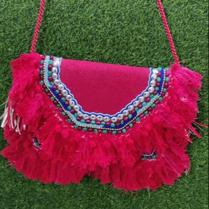 กระเป๋าบันจามา2023คลัทช์สไตล์โบโฮสำหรับงานราตรีหรูหราและมีสไตล์ - Product Image 1